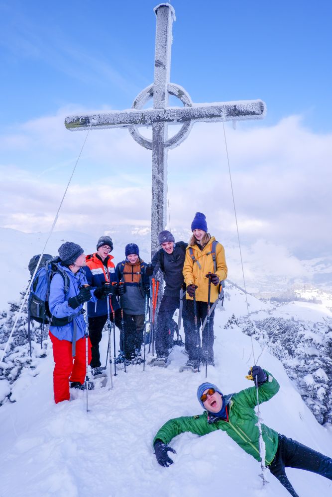 Beim Gipfelkreuz