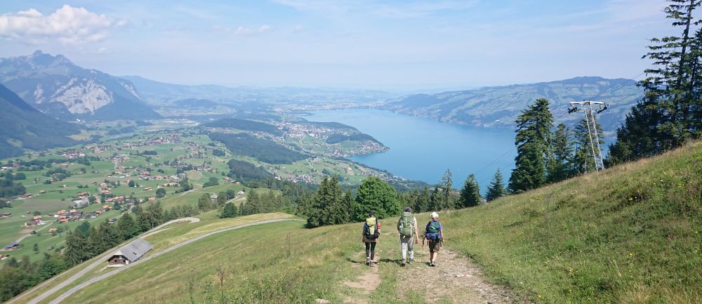 Beim Wandern